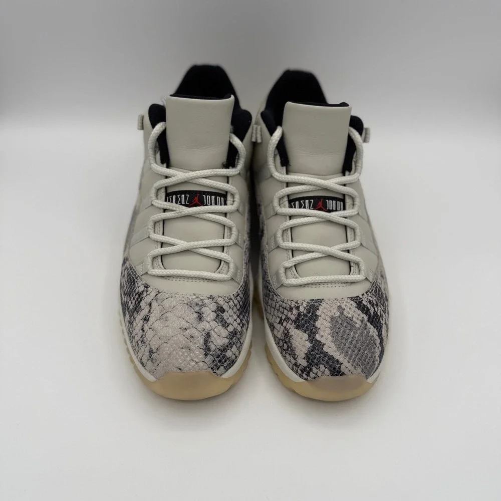 Air‎ Jordan 11 Retro Low Snakeskin Light Bone Shoes Sneakers